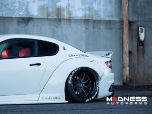 Maserati GranTurismo Custom Wheels - VWS-2 by Vossen - Matte Gunmetal / Matte Black Barrel